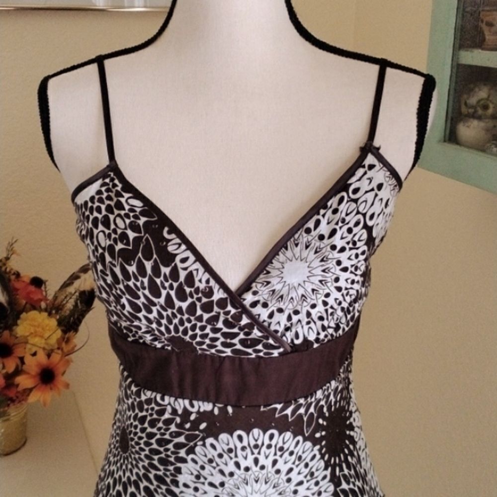 Volume One Chocolate Sundress - Picture 2 of 9